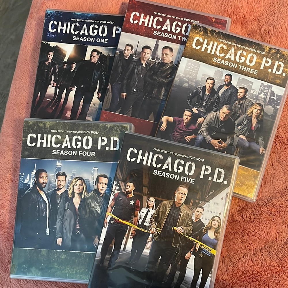 DVD Chicago P.D season 1-5